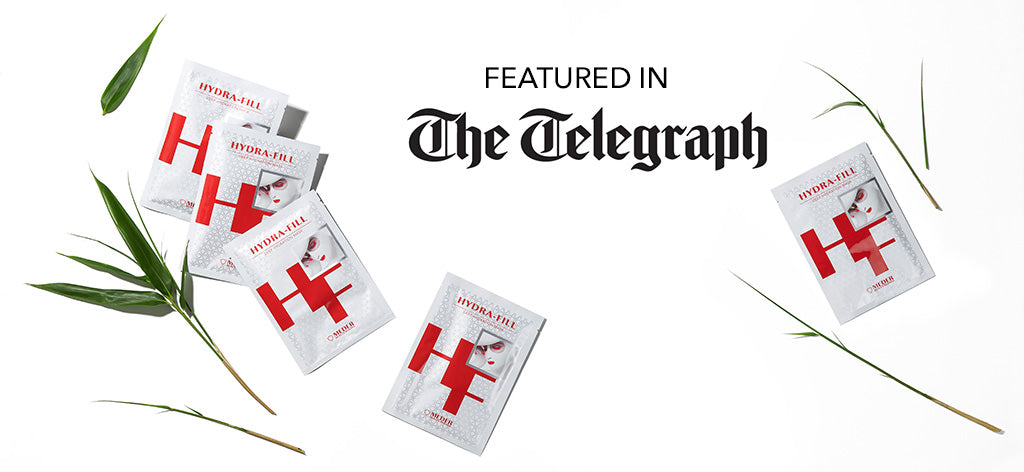 Hydra-Fill Mask is featured in the Telegraph